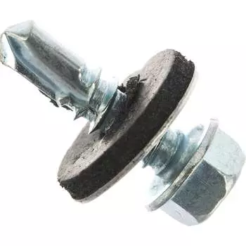 Кровельный оцинкованный саморез Стройметиз 5,5х19 (300 шт.) 2070216