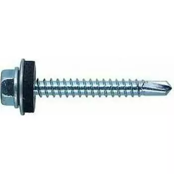 Кровельный оцинкованный саморез-сверло КВАДРА 5.5x19 10 шт. 550191010812