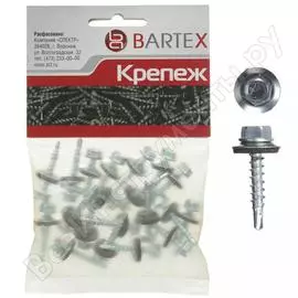 Оцинкованный кровельный саморез bartex