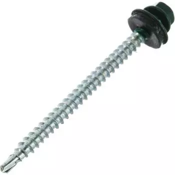 Кровельный саморез Daxmer 4,8х70 RAL6005 (100 шт.) 304174