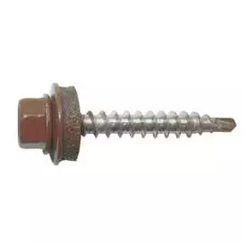 Кровельный саморез daxmer 4,8х35 ral 8004 250шт 03942
