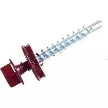 Кровельный саморез Госкреп 4.8х35 RAL3005 красное вино (60 шт.) 2-0017390