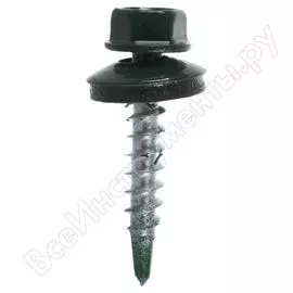 Кровельный саморез Госкреп 4.8х28 RAL6005 зеленый мох (70 шт.) КР.192887