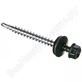 Кровельный саморез госкреп 4,8х51 ral 6005 зеленый мох 250 шт., б.пл.конт. 1500 мл 2-0016880