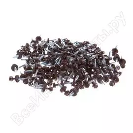 Кровельный саморез качественный крепеж 4,8/29 коричневый 0500115 КЧ