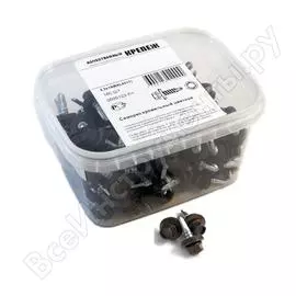 Кровельный саморез качественный крепеж 5,5/19 коричневый 0500123 КЧ