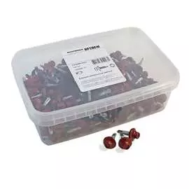 Кровельный саморез качественный крепеж 5,5/25 RAL3003200 красный рубин (200 шт.) 1000665