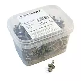 Кровельный саморез качественный крепеж 5,5/19 RAL7004160 серый (160 шт.) 0500145