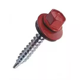 Кровельный саморез Kenner 5,5х19 RAL3005 красное вино (300 шт.) ск55193005ф