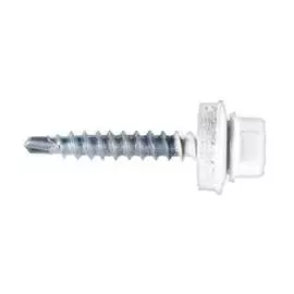 Кровельный саморез Kenner 5,5х19 RAL9003 белый сигнальный (4000 шт.) ск55199003