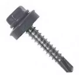 Кровельный саморез Kenner 4,8х35 RAL7004 серый (3000 шт.) ск357004