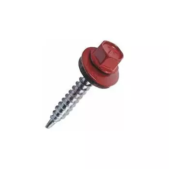 Кровельный саморез Kenner 4,8х51 RAL3005 красное вино (150 шт.) ск513005ф