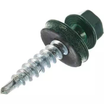 Кровельный саморез Kenner 4,8х29 RAL6005 тёмно-зелёный (3500 шт.) ск296005