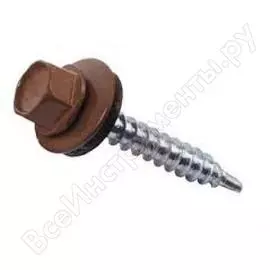 Кровельный саморез Kenner 5,5х25 RAL8017 тёмно-коричневый (250 шт.) ск55258017ф