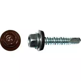 Кровельный саморез КРЕП-КОМП 4,8x35 RAL3009 оксидно-красный 3000 шт. ск353009к