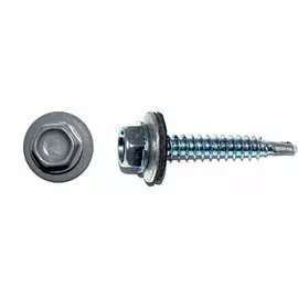 Кровельный саморез КРЕП-КОМП 4,8x70 RAL7024 серый графит 1500 шт. ск707024к