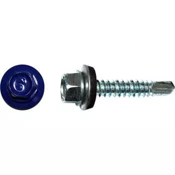 Кровельный саморез КРЕП-КОМП 4,8x29 RAL5002 ультрамарин 3500 шт. ск295002к