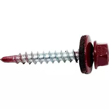 Кровельный саморез КРЕП-КОМП 4,8x35 RAL3005 красное вино 250 шт. ск353005кф
