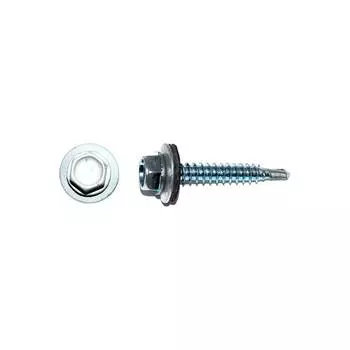 Кровельный саморез КРЕП-КОМП 4,8х29 RAL9003 белый сигнальный 3500 шт. ск299003к