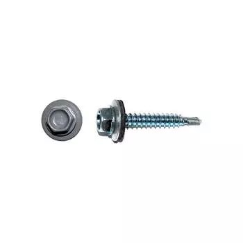 Кровельный саморез КРЕП-КОМП 4,8х51 RAL7024 серый графит 2000 шт. ск517024к