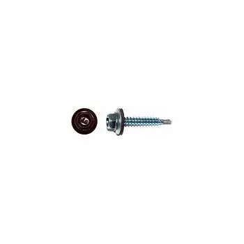 Кровельный саморез КРЕП-КОМП 5,5x25 RAL3005 красное вино 3000 шт. ск55253005к