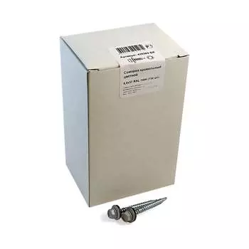 Кровельный саморез крепежная техника 4,8/51 RAL7004 серый (150 шт.) 420362