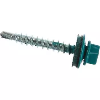 Кровельный саморез крепежная техника 4,8х35 RAL5021 синяя вода (250 шт.) 420392