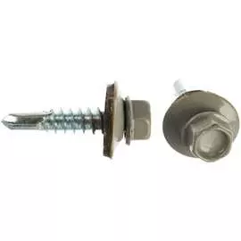 Кровельный саморез крепежная техника 5,5/25 RAL7004 серый (250 шт.) 420366