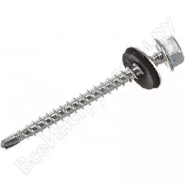 Кровельный саморез крепстандарт оцинк. сверло 4,8х51 40шт конт. 0,28л к0610