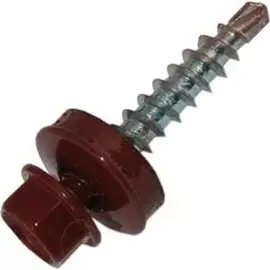 Кровельный саморез МЕТИЗНЫЙ ДВОР 4,8x29 RAL3011 коричнево-красный (8 шт.) 4690441028884