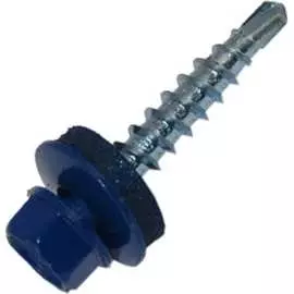 Кровельный саморез МЕТИЗНЫЙ ДВОР 4.8x35 RAL5002 ультрамарин (8 шт.) 4690441028921