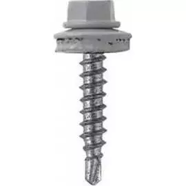 Кровельный саморез Стройметиз 4,8х28 серый RAL7004 60 шт. 2170014