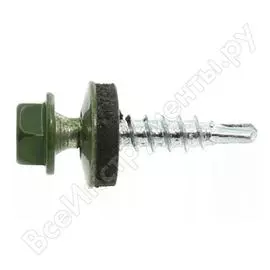 Кровельный саморез Стройметиз 4,8х51 RAL6020 зеленый хром (200 шт.) 2090056