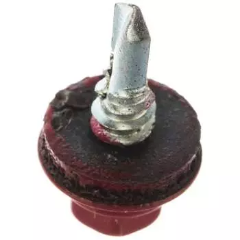 Кровельный саморез Стройметиз 5,5х19 RAL3003 красный рубин (300 шт.) 2120216