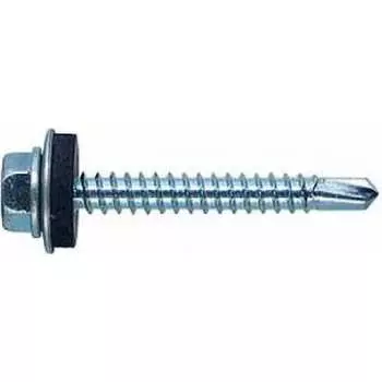 Кровельный саморез-сверло КВАДРА 6.3x90, 50 шт. 630901003050