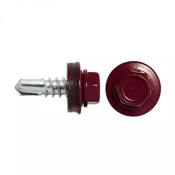 Кровельный саморез swfs 4.8х28 мм RAL-3005 250 шт. тов-048437