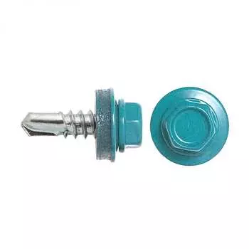 Кровельный саморез swfs 4.8х35 RAL-5021 250 шт. тов-121897