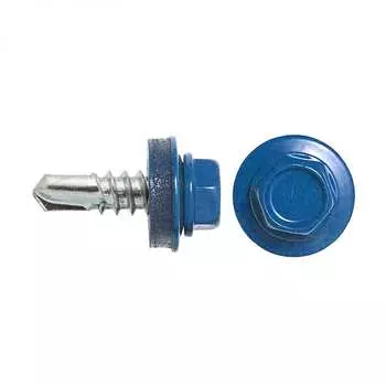 Кровельный саморез swfs 4.8х51 мм RAL-5005 200 шт. тов-091254