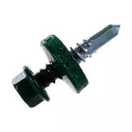 Кровельный саморез tech-krep крс zp 5,5x25 6005 зелен 3500шт r ут-00013623