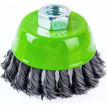 Крученая щетка-чашка для УШМ Дело Техники 275480