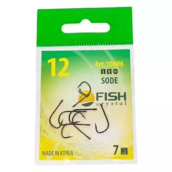 Крючок FISHCRYSTAL FS SODE 10006-12F