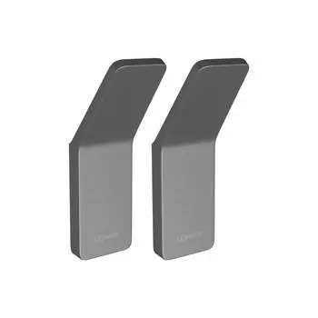 Крючок одинарный для полотенец Lemark SMOOTH LINE графит 9716003