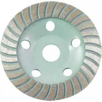 Чашечный шлифовальный алмазный круг РемоКолор турбо 74-0-515