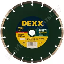 Отрезной алмазный круг для УШМ DEXX 36701-230_z01