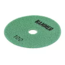 Круг алмазный шлифовальный гибкий черепашка flex 206-212 (125 мм; p100) hammer 691455