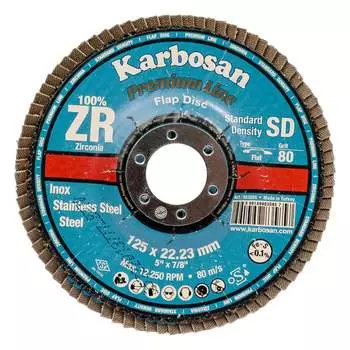 Круг лепестковый ABRAFORM P-80 AF-FLAP-FT-125-P80-ZR100