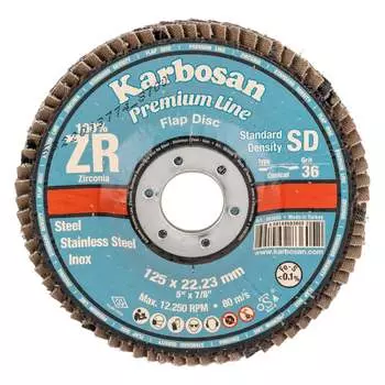 Круг лепестковый ABRAFORM P-36 AF-FLAP-CN-125-P36-ZR65