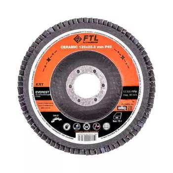 Круг лепестковый по нержавеющей стали FTL Everest 27 8683