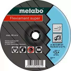 Обдирочный круг по нержавеющей стали Metabo