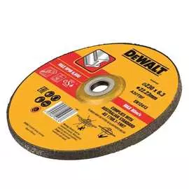 Круг обдирочный по металлу (230x22.2x6 мм, тип 27) dewalt dt43919